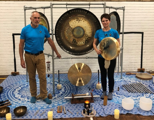 Couples Gong Sound Bath, Front Row & Free Gift